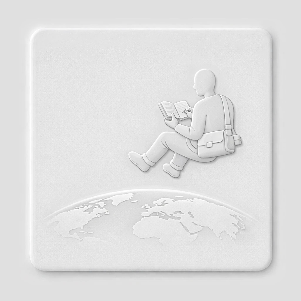 Illustration en relief représentant la projection de l'identité de l'auteur et sa manière de communiquer son univers au monde.